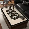Alfombrilla Retro para Mesa de Café Impermeable, a Prueba de Aceite, No Lavable, Anti-Quemaduras, Alfombrilla para Mesa de Comedor, Nuevo Estilo 2025, Alfombrilla Rectangular de PVC para Protección de Mesa