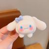Dulce pasador de felpa Sanrio celebridad de internet coolomi tocado niña caricatura clip de pico de pato pasador lindo clip lateral