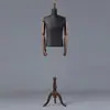 Maniquí de cuerpo entero para exhibición de ropa de hombre, maniquí de tienda de ropa, maniquí de medio cuerpo, soporte para maniquí de traje, ropa formal, soporte para escaparate