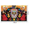 Amazon Novo Pano de Fundo de Halloween Dançando Caveira Homem Decoração de Festa de Natal Foto Pano de Fundo