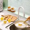 Escova para Panela para Uso na Cozinha Doméstica, Pincel de Óleo Antiaderente para Lavar Louças e Panelas, Escova de Limpeza com Cabo Longo para Remover Gordura e Manchas