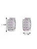 Pendientes de Aguja de Plata S925 Douyin para Mujer, Nuevos Pendientes de Molinillo Pequeño Giratorios, Pendientes Sencillos de Yiwu de Lujo Ligero con Diamantes Completos