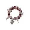 Pulsera de Mariposa Más Vendida, Estilo Juvenil, Danza Simple de Mariposa Temperamento, Diseño de Bosque, Regalo de Pulsera para Mejor Amiga Pareja