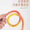 Juguetes de Cuerda de Algodón de Colores para Pájaros, Cuerda de Trepar de Color Degradado, Anillos Columpios y Suministros de Juego para Masticar para Periquitos, Agapornis y Cacatuas