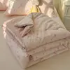Colcha de verão grau materno e infantil para dormir sem roupa, algodão fresco estilo ins como nuvem, colcha de ar condicionado ultrassuave, colcha fina de verão, edredom de dormitório