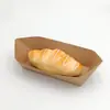 Caixa de Papelão em Formato de Navio Personalizada Formato Especial Display de Salgadinhos Prato de Papel Descartável Papel Kraft Cartão Branco Caixa de Embalagem para Alimentos