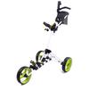 Carrito de Golf, Carrito de Tres Ruedas, Carrito de Mano, Carrito de Aluminio, Carrito de Golf Plegable para Almacenamiento