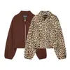 Moda europea y americana transfronteriza para mujer AliExpress superventas abrigo casual retro de dobladillo abullonado extragrande