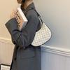 Bolso para mujer 2024 primavera y verano nueva moda versátil baguette retro bolso de hombro bajo el brazo rojo de internet estilo oceánico bolso de media luna
