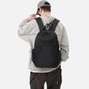 Mochila leve casual de grande capacidade simples cor sólida júnior do ensino médio Mochila de estudante universitário Mochila de viagem com vara sonolenta
