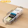 Caja de Almacenamiento para Clasificación de Medicamentos, Caja de Almacenamiento con Compartimento Integrado Tipo Cajón Retráctil, Caja Organizadora Rectangular, Artefacto de Transformación