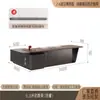 Conjunto de mesa de escritório e cadeira de escritório, mesa executiva de escritório simples, moderna, de luxo leve, de alta qualidade para presidente e CEO