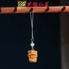 Yiming Xianyuan Sândalo Corrente de Celular Pingente Zodíaco Vários Materiais e Estilos Criativo DIY Joias Pingente Acessórios