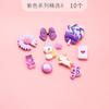 Funda de teléfono de gel crema hecha a mano DIY, material de horquilla, emulación de resina, accesorios, muñeca de niña, bolsas de dibujos animados, gotas de gel