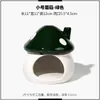 Aquário esconderijo cerâmico para peixes e camarões, ninho de vaso de terracota, mini casa de reprodução, ornamento de buraco de esconderijo, decoração de paisagismo com furos