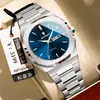 Reloj de Lujo de Gama Alta para Hombre Poedagar Resistente al Agua Luminoso Doble Calendario Reloj de Cuarzo Transmisión en Vivo Exportación Reloj Popular