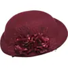 Sombrero Nuevo Estilo 2026 para Mujer, Boina de Lana Otoño e Invierno, Sombrero Pequeño Retro Británico, Elegante y con Estilo, Azafata al por Mayor