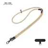 Cordón para Teléfono Móvil Tres en Uno, Largo Cruzado, Cuerda Desmontable para Teléfono Móvil, Cadena Tejida Fuerte para Colgar en el Cuello del Teléfono Móvil, Personalizado