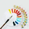 Pigmento Original para Pintura Chinesa Matisse 12 Cores Iniciante Avançado Pintura a Tinta Pintura Detalhada Caixa Individual de 24 Cores Atacado