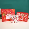 Bolsa de Regalo Navideña Spot Transfronteriza Caja de Manzanas Nochebuena Bolsa de Papel Bolsa de Regalo Copo de Nieve Bolso de Mano Navideño
