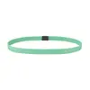 Diadema deportiva personalizada de fábrica, banda para el cabello de verano, diadema absorbente de sudor para fitness y running, banda para el cabello antideslizante y antitranspirante para yoga