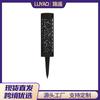 Lámpara LED solar hueca con diseño transfronterizo para iluminación exterior, lámpara de jardín, lámpara de césped, lámpara de decoración para fiestas