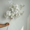 Nova flor artificial teto quatro cantos Flor Hehuan Folha Hehuan casamento salão de casamento teto alto Estrada levando comércio exterior