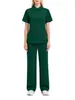 Tiktok Traje Quirúrgico Todo en Uno Antiestático Anti-Adherente Simple Uniforme de Enfermera para Belleza Médica
