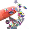 Venta caliente transfronteriza suela de goma k9 fondo plano forma de rhinestone color mágico AB broca para uñas pegatina para uñas DIY accesorios para funda de teléfono móvil