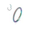 Amazon Twist Acero Inoxidable Piercing Anillo de Nariz Anillo Cerrado Sin Costuras Espiral Anillo de Nariz Aretes Anillo Multifuncional Venta al por Mayor