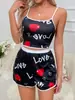 Conjunto de pijama de alta qualidade para lazer em casa, dois peças, mais vendido no TikTok, Amazon e AliExpress