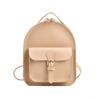 Mochila escolar pequeña retro de estilo coreano para niños, mochila de PU para salir, estilo francés, elegante y sencilla, de princesa.
