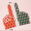 Guantes de EVA para porristas, accesorios de ambiente para conciertos y eventos deportivos, guantes de esponja para Halloween, se pueden imprimir con LOGOTIPO