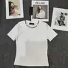 2025 principios de otoño nueva camiseta de manga corta con cuello redondo y estampado floral de leopardo para mujer, bonita, mareante, delgada, camiseta básica