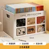 Caixa de Armazenamento de Livros, Suporte de Armazenamento para Mochilas, Estante de Livros Dobrável Móvel para Debaixo da Mesa, Carrinho Pequeno de Chão, Caixa de Livros com Rodas para Estudantes