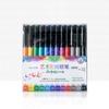 Direto da fábrica SB98 pintura artística caneta de aquarela pintura grafite álbum de fotos DIY estudantes conjunto de 12 cores caneta macia