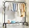 Perchero Moderno Minimalista de Acero al Carbono, de Pie Vertical Moderno Minimalista para Uso Doméstico, Colgador de Ropa y Pantalones, Colgador de Corbatas, Almacenamiento con Compartimentos