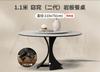 Mesa de comedor de madera maciza para el hogar, redonda, moderna, sencilla, ligera, de lujo, estilo francés, estilo francés (2024)