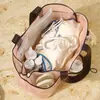 Bolsa de Playa Portátil de Nuevo Estilo Transfronteriza, Bolsa de Almacenamiento de Playa y Natación de Gran Capacidad a la Moda, Bolsa de Almacenamiento de Traje de Baño y Gafas de una Sola Correa