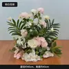 Adereços de Casamento Flores Artificiais Colunas Exibição Bolas de Flores Pilares de Flores Layout de Local de Casamento de Hotel Decoração de Vitrine Decorações de Exposição de Carros