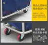 Carrito Cónico de Acero Inoxidable para Ropa Blanca de Hotel y Casa de Huéspedes, Carrito de Recolección de Bolsas de Lavandería, Carrito de Servicio de Reciclaje de Ropa Sucia para Lavandería