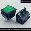 KCD4 três pernas duas engrenagens tipo barco interruptor com luz 3 pernas 2 marchas interruptor balancim 31 * 25mm médio de três pernas interruptor de alimentação