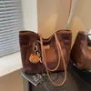 Bolso Tote de Gran Capacidad para Mujer Transfronterizo Nuevo Estilo Otoño e Invierno 2026 Bolso Grande de Moda para Viajar Bolso de Mano Versátil Bolso de Hombro