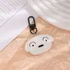 Chaveiro Emoji Avatar DIY Corrente para Capa de Celular Cordão Pingente Pulseira Capa Protetora para airpods Fone de Ouvido