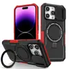 Adecuado para el Nuevo iPhone 17 Pro Soporte Magnético Funda Anticaídas para Teléfono Apple 13 Ventana Deslizante Soporte para Coche Cubierta Protectora