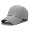 Boné de beisebol com proteção solar transfronteiriço masculino de verão com malha respirável para proteção solar boné bico de pato coreano cor sólida versátil chapéu de sol esportivo