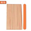 Lima de Uñas Desechable de Viruta de Madera Colorida, Lima de Uñas de Doble Cara, Papel de Lija, Chapa de Madera, Tira Frotadora para Manicura, Tira de Pulido de Madera