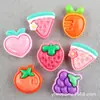 Capa de Celular Acessórios de Resina Atacado Frutas Melancia Cola Cremosa Abacaxi Morango Acessórios Charms para Sapatos DIY Decorações