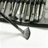 Set de 24 pinceles, bolsa de lienzo para arte, pinceles de pintura al óleo, pinceles de cerdas de nylon para gouache y acuarela, directo del fabricante