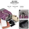 Bolso cruzado de bloques de color para exteriores, Mochila pequeña multifuncional, Bolsa para botella de agua de doble propósito de aspecto elegante, Bolso de hombro para senderismo y montañismo